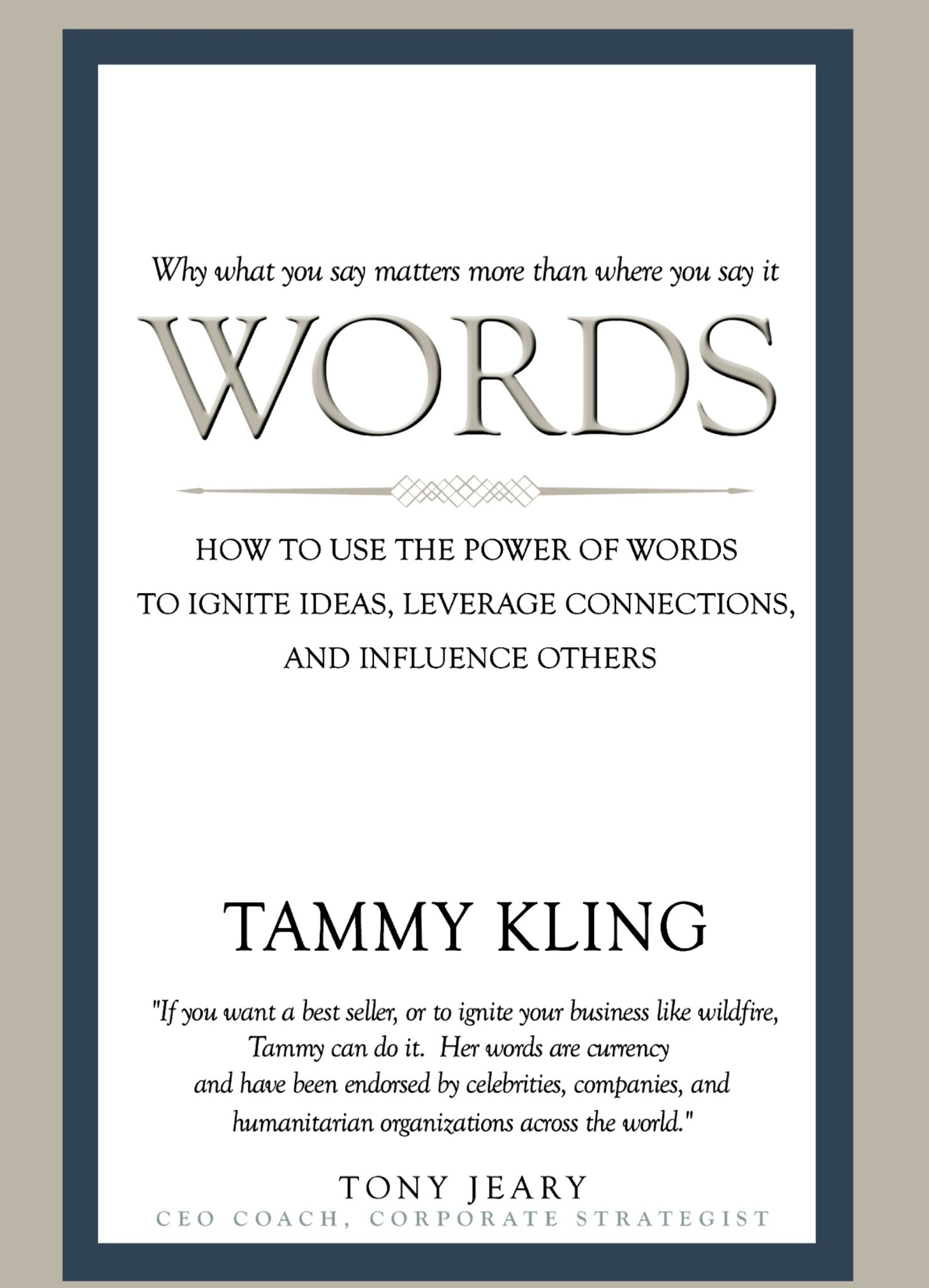 Cover image for Words ISBN 9781942557111